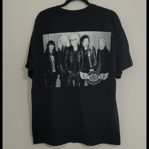 Boston REO Speedwagon Tour 2015 The Forum Los Angeles graphic concert tee XL - Picture 2 of 4